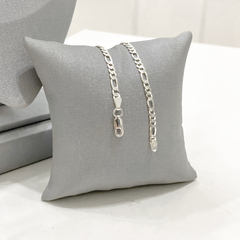 PULSEIRA 3X1 3MM DE PRATA na internet