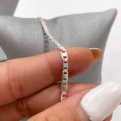 PULSEIRA GUCCI 3MM MASCULINA DE PRATA - Tom Di Prata - Jóias em PRATA925