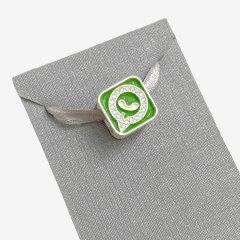 BERLOQUE PASSADOR WHATSSAP DE PRATA - comprar online