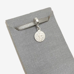 BERLOQUE MEDALHA SÃO BENTO DE PRATA - comprar online