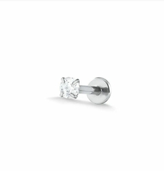 Piercing ponto de luz de PRATA