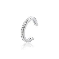 Piercing FAKE cravejado de PRATA