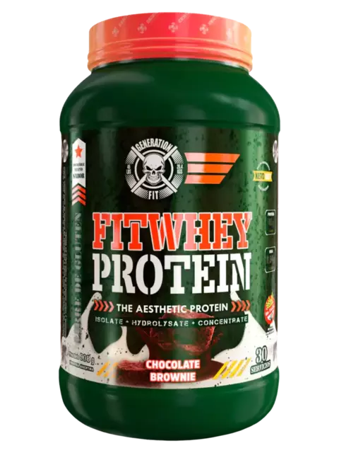 FIT WHEY PROTEIN 2 LBS - CHOCOLATE BROWNIE
