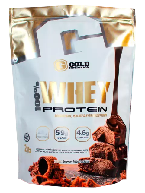 100% WHEY PROTEIN 2 LBS | GOURMET MILK CHOCOLATE