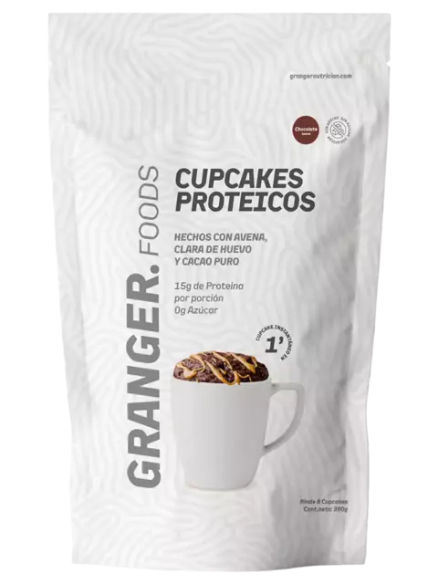 CUPCAKES PROTEICOS 360 GRS - CHOCOLATE