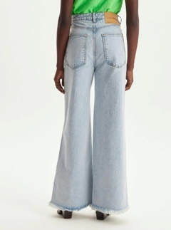 CALÇA JEANS WIDE LEG SUPER HIGH LANÇA PERFUME na internet