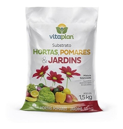 Substrato Para Hortas, Pomares E Jardins 1,5Kg VITAPLAN