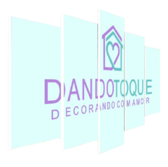 QUADRO MOSAICO COM FOTO PERSONALIZADO. - DandoToque