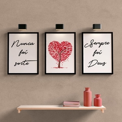 QUADRO SEMPRE FOI DEUS - comprar online