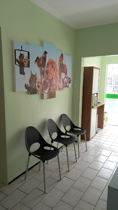 QUADRO MOSAICO CACHORRO.