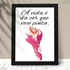 QUADRO FRASE - comprar online