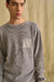 Sweater Huella gris