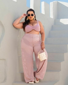 CALÇA DE PRAIA PLUS BEGE - comprar online