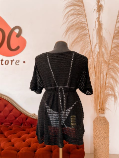 SAÍDA DE PRAIA VEST PLUS PRETA - comprar online