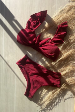 BIQUÍNI HOT BABADO VERMELHO 1