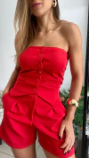 CROPPED TOMARA QUE CAIA ALFAIATARIA - comprar online
