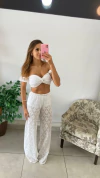 CROPPED MACRAME (U) - comprar online
