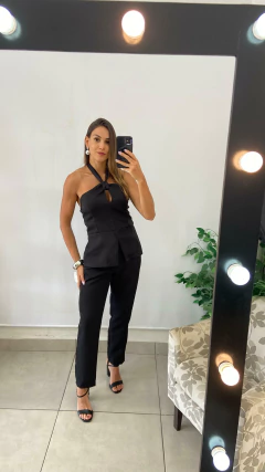 CALÇA ALFAITARIA PRETA - comprar online