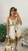 VESTIDO BOHO CURTO ALÇA (COD 338) - comprar online