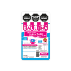 PASTA PARA CUBRIR TORTAS BALLINA FÓRMULA H - CELESTE -