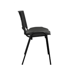 CADEIRA FIXA 04 PÉS PLAST.S/BÇO ERGOPLAX,PRETO13 PLAXMETAL - comprar online