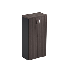 Armário Alto 2 Portas em MDP Preto/Magala Gebb - comprar online