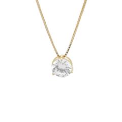 Pingente Ponto de Luz Ouro 18k