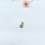Piercing Tragus Flor Zirconia em ouro 18k