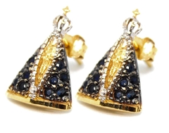 Brinco Nossa Senhora Aparecida em ouro 18k