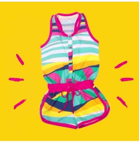 Macacão MENINA TEEN Raios -802