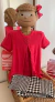 ??? - Conjunto MENINA INFANTIL Blusa Rosa Calça Pé de Pule - 3626439