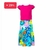 Conjunto MENINA MINI Cropped e Saia Floral Degradê - 3031