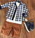 Conjunto MENINO MINI Camisa Xadrez e Bermuda - 1563 - comprar online