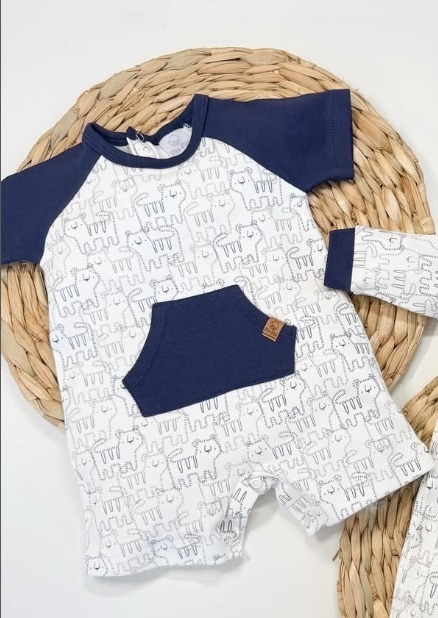 Macação MENINO BEBÊ Tigre - 812312 - comprar online
