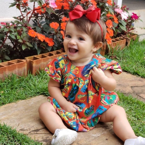 Vestido MENINA BEBÊ Borboleta - 239