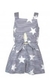 Macacão MENINA INFANTIL Listra Estrela - 20037