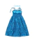 Vestido MENINA INFANTIL Xadrez Turquesa Abacaxi -83485 - comprar online