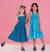 Vestido MENINA INFANTIL Xadrez Turquesa Abacaxi -83485 na internet
