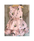 Vestido MENINA MINI Festa Floral Rosa Babado - 3709 - comprar online