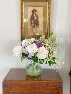 Ramo floral grande en florero amorfo - Fête_ba
