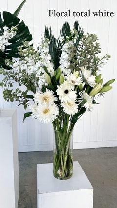 Ramo floral grande TOTAL WHITE - comprar online
