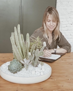 Jardin de suculentas redondo grande en internet