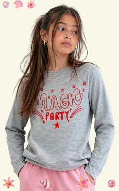 REMERA CON GLITTER COOKIE MAGIC