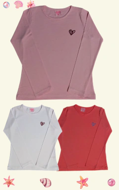 REMERA LENA CORAZÓN - comprar online