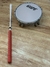 Baqueta de tamborin 40cm 3 punta gota - comprar online