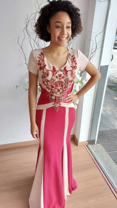 vestido de festa sereia