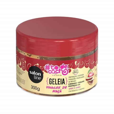 Geleia Capilar Tô de Cacho Vinagre de Maçã Salon Line 300g