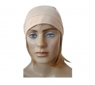 Touca Nero Bege com Barra - Bia Acessórios