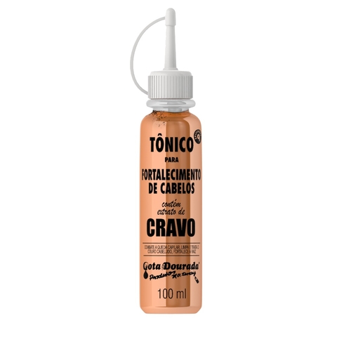 Tônico para Fortalecimento de Cabelos Cravo Gota Dourada 100ml