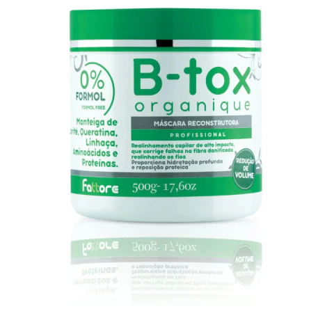 Fattore B-tox Organique - Máscara Reconstrutora 500g
